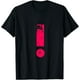 thumbnail image 1 of El signo de exclamación camiseta hombres y mujeres, camiseta blanca y negra, 1 of 4