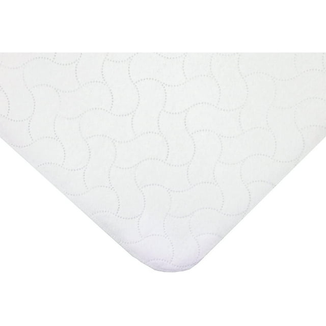 Housse de Coussin de Protection Imperméable Gaufrée Type Couette Plate pour Berceau/berceau