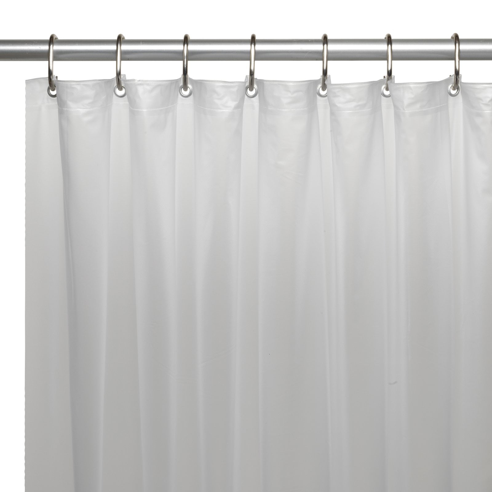 Clear Mildew Resistant Midweight PEVA Shower Stall Curtain Liner 54" x 78", 5G 