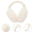 thumbnail image 3 of Ear Warmer Winter Plush Ear Covers Headwear Outdoor Earmuffs Accessory for Women Girls Winter (White), 3 of 6