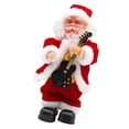 thumbnail image 1 of Figura de Papá Noel bailando musical animada de 10,6" para decoración navideña, 1 of 9