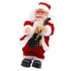 thumbnail image 1 of Papá Noel de pie con saxofón, batería, guitarra y campanas - Juguetes musicales eléctricos, 1 of 9