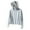 Silver, variant on Men's UPF 50+ Light Jacket Sun Protection Hooded SPF UV Jacket Hiking Fishing Shirt Long Sleeve Full Zip