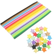 OUNONA Assorted Color Origami Paper for Decor Craft Projects with Star Design and Sturdy Material 1030 Sheets
