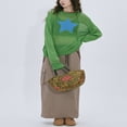 thumbnail image 3 of Women Star Knit Sweaters Oversized Long Sleeve Loose Lightweight Pullover Tops, 3 of 6