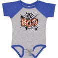 thumbnail image 3 of Inktastic Halloween Boo with Spiders in Web Boys or Girls Baby Bodysuit, 3 of 5