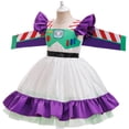 thumbnail image 2 of Space Ranger Hero Costume Dress Intergalactic Astronaut Winged Tutu Outfit Halloween Cosplay, 2 of 7