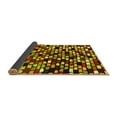 thumbnail image 2 of Ahgly Company Indoor Rectangle Abstract Yellow Modern Area Rugs, 2' x 5', 2 of 4