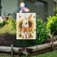 thumbnail image 6 of Ryvnso Rabbit Sunflower Garden Flag 28x40 Inch Double Sided Seasonal Yard Decoration, 6 of 6