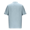 thumbnail image 3 of New Men's Retro Casual Loose Fitting Short Sleeved Printed ShirtXL, 3 of 4