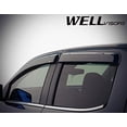 thumbnail image 3 of WellVisors Side Window Wind Deflector Visors - Chevrolet Colorado Crew Cab 15-up 2015 2016 2017 Premium Series, 3 of 4