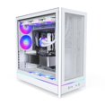 thumbnail image 1 of Funda para PC Montech HS01 PRO blanca ATX Mid-Tower con 5 ventiladores ARGB, 1 of 9
