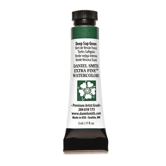 Pintura Acuarela Daniel Smith Verde Sábila Profundo 5ml
