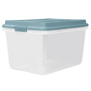 Hefty 72qt Clear Hi-Rise Storage bin with Stackable Lid - Red (Pack of 6)  for Sale in North Las Vegas, NV - OfferUp