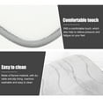thumbnail image 3 of Memory Foam Floor Mat Bathroom Cushion Decorative Area Rugs Non Skid Shower Slip Bottom Pvc Non-slip, 3 of 6