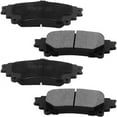 thumbnail image 3 of 8 PCS Front & Rear Ceramic Brake Pads w/Hardware Kits Fits for Lexus RX350 RX450h 2010-2015, Toyota Highlander 2014-2018, Toyota Sienna 2011-2018 Low Dust Brake Pad (All Models), 3 of 6