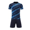 thumbnail image 6 of Xyant Boys Athletic Short Sleeve T Shirts Kids Quick Dry Sports Performance Tees Tops (Navy,13-14 Years), 6 of 6