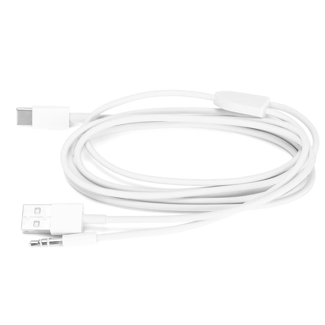 Cable de audio de carga, 2 en 1 cable auxiliar de 3,5 mm USB Cto tipo cable de carga de audio valor inmejorable