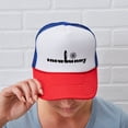 thumbnail image 6 of CafePress - Snowbunny - Adjustable Unisex Printed Trucker Hat with Mesh Back, 6 of 10