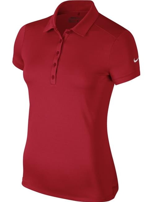 red golf polo