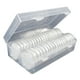 thumbnail image 5 of 50 Piezas Caja Organizadora de Medallas Base para Cápsulas Almacenador para Monedas Exhibidor Protector Material PP Transparente Adecuado para Ceremonias Regalos Empresas Exposiciones Oficinas, 5 of 6