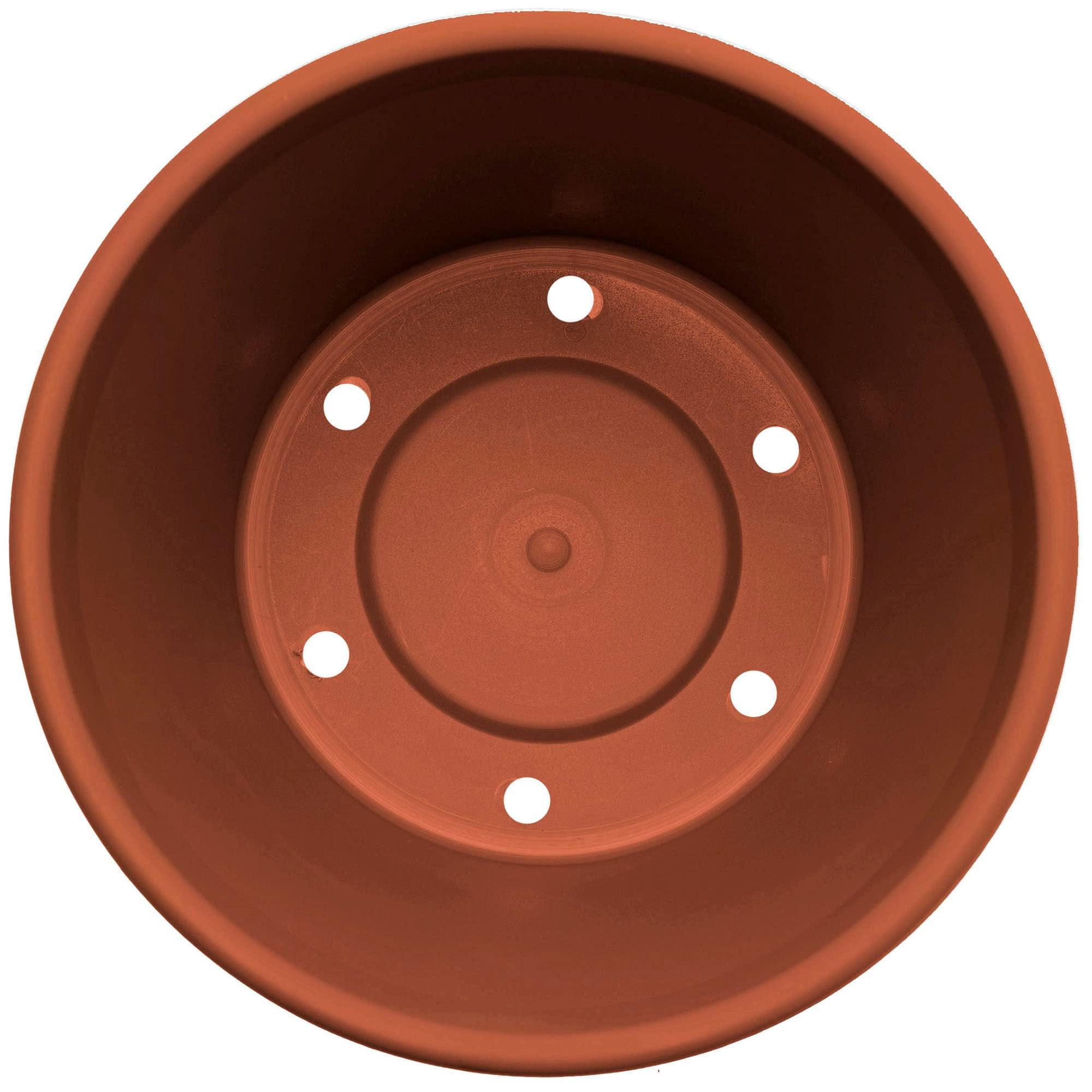 Bloem Terra Pot Planter: 14" - Terra Cotta - Durable Resin Pot, for Indoor and Outdoor Use, Gardening, 5 Gallon Capacity, Saucer Sold Separately
