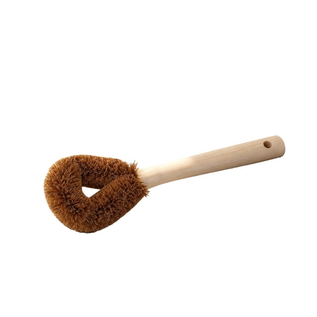 Brosses de Nettoyage pour Bouteilles avec Conception en Forme de Crochet et Poils en Fibre de Résistance Moyenne pour les Fonds de Bouteilles Difficiles d'Accès