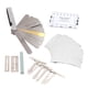 thumbnail image 1 of Kit de reparación de guitarra profesional, regla de calibre de radio, juego de herramientas de papel de lija para pulido, cuidado de guitarra bajo ukelele, 1 of 14