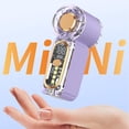 thumbnail image 6 of Yeciiwht High Speed Handheld Fan - Turbofan Pocket Mini Fan with LED Light, Portable Personal Cooling for Outdoor Travel, 6 of 9