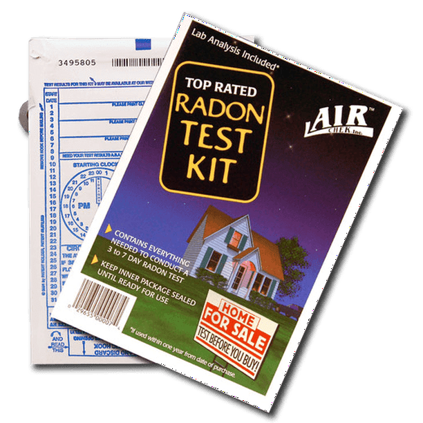 AirChek Short Term Charcoal Radon Test Kit