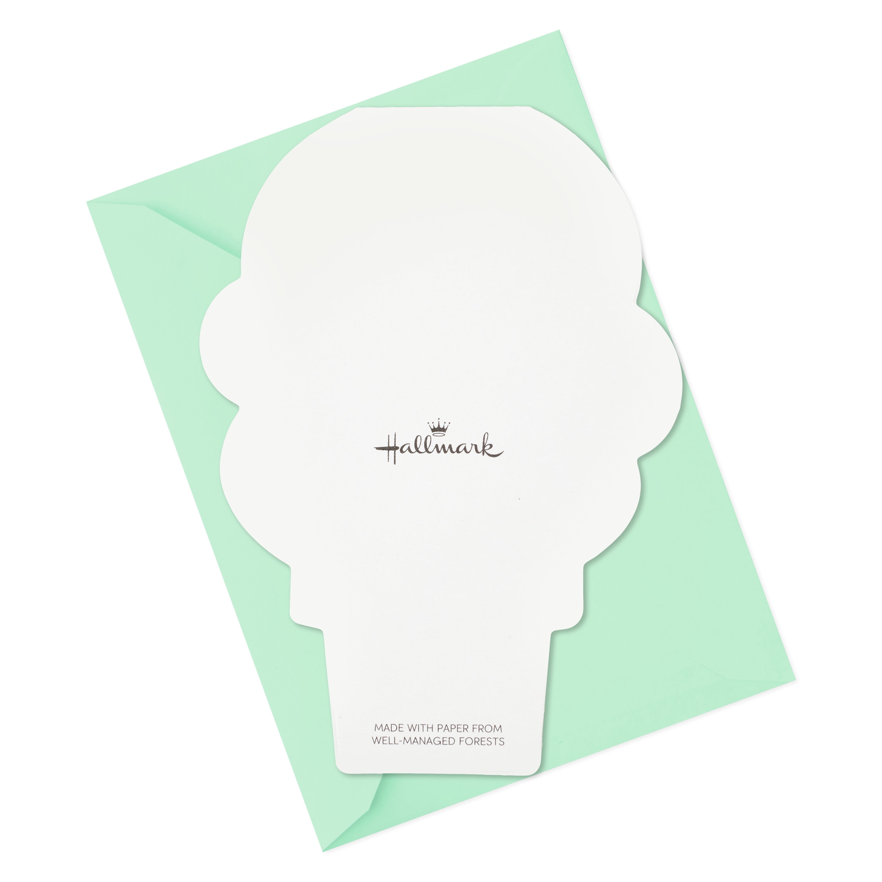 Hallmark Blank Note Cards, Ice Cream Cone, 15 ct.