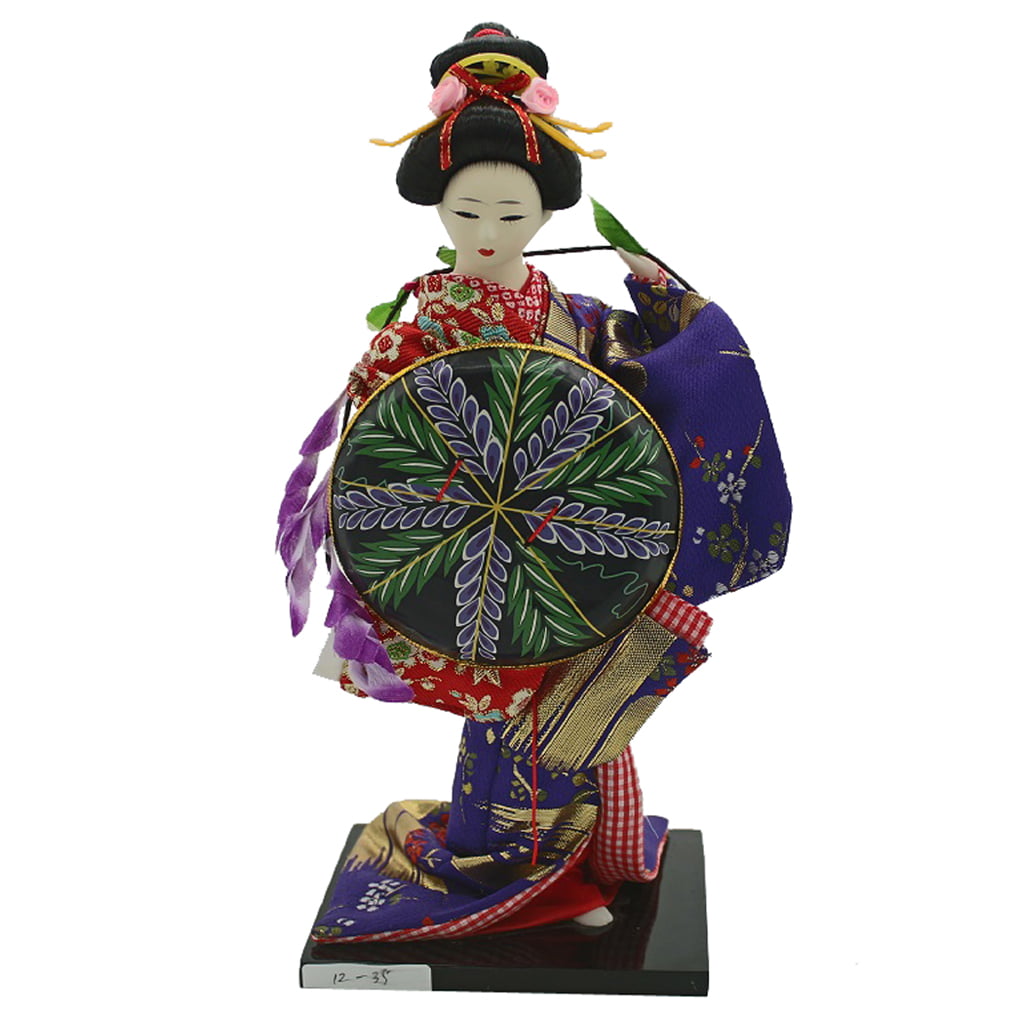 Custom 1/6 Red Women's Paper Umbrella For 12" Japanese geisha Female Figure Body 