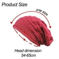 thumbnail image 2 of MANJIAMEI Ladies Slouchy Winter Knit Beanie Hats Knit Chunky Hat Warm Ski Cap for Women Gray, 2 of 6