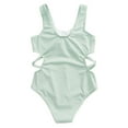 thumbnail image 2 of Fozruso Girls Swimsuits Bikini Set 1 Piece Swimsuit Bathing Suit Girls Swimwear Swimwear Sets Sizes 9-10 Years, 2 of 6