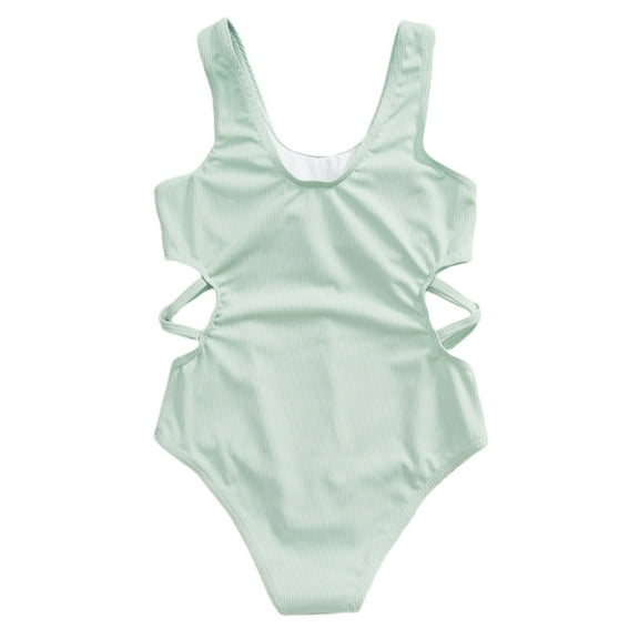 Girls' Swimwear 1 PC Swimsuit Teens Kids Bathing Suits Girls for Teenagers 8-9 Years