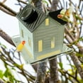 thumbnail image 4 of Bird Feeder - Hanging Metal Bird House Feeder with Lights, Outdoor Lantern U8, 4 of 8