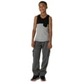 thumbnail image 4 of Vibes Big Boys Fleece Cargo Sweatpants Charcoal Male Size Large, 4 of 6