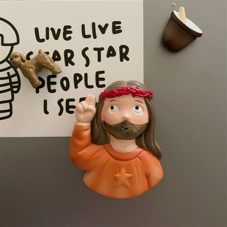 

Resin Refrigerator Magnet Bubble Blowing Character Series Magnetic Decorative Magnet Powerful Functions