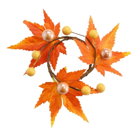 

NIUREDLTD Tableware Summer Sale ! Decoration Maple Leaf Napkin Link Day Candle Christmas Wreath Fall Napkin Country Napkin Buckle Kitchen Supplies