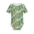 thumbnail image 2 of Balery Christmas Donuts Pattern Baby Climbing Clothes Infant Bodysuit Cute Infant Bodysuit Baby Romper-9M, 2 of 7