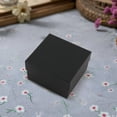 thumbnail image 6 of Empty Watch Gift Box, Paper Watch Box with Pillow Watch Box Jewelry Gift Boxes Square Cardboard Boxes for Men and Women, Christmas, Birthdays,Valentine's Day 3.4"x3.2"x2.1", Black, 6 of 6