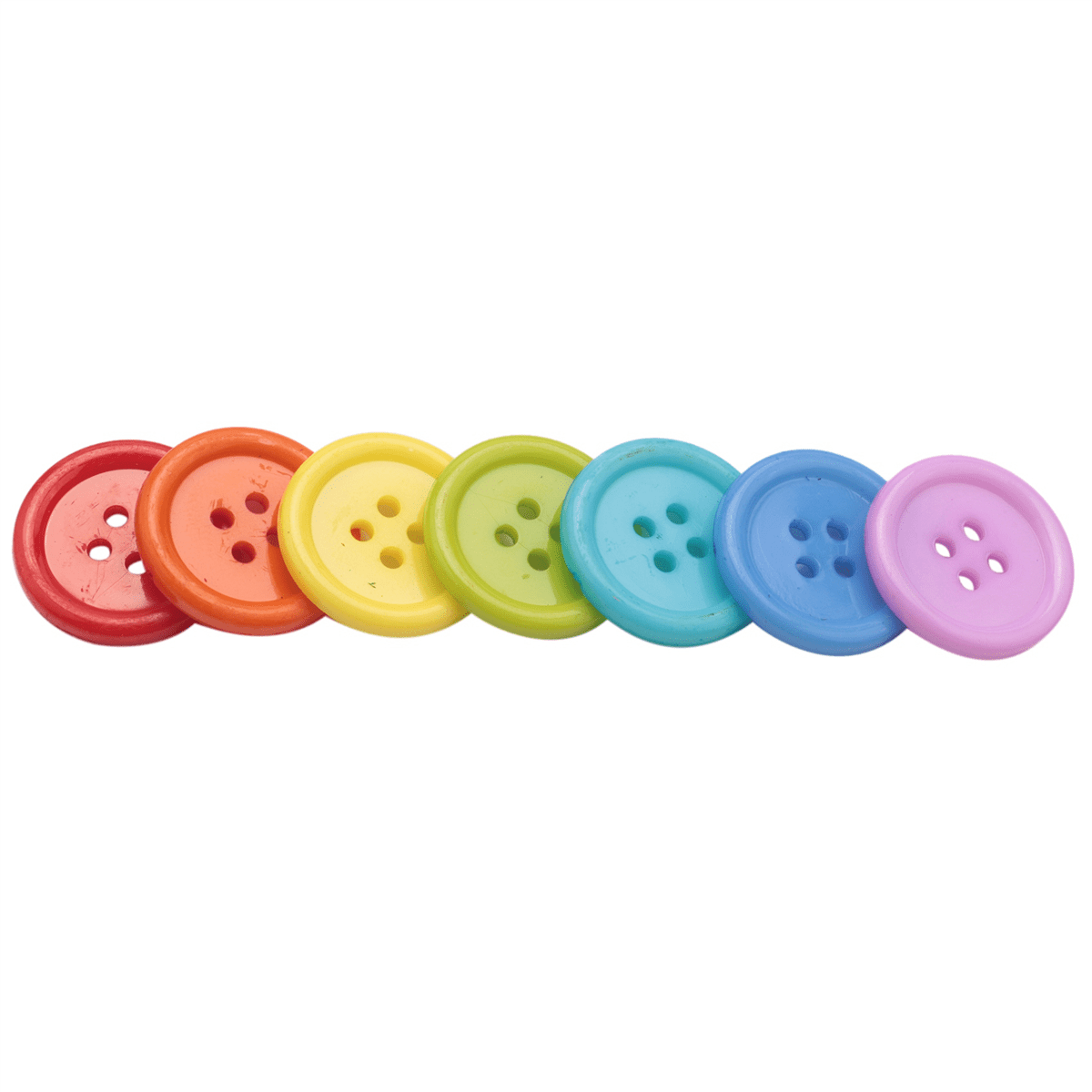 DIY Random Color Set of 1000 Sewing Buttons Craft for Kids DIY Toys, Plastic, Random Color, 20mm