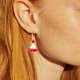 thumbnail image 2 of 3 pares de pendientes de gota para mujer, pendientes de campana, pendientes de Navidad, pendientes colgantes de Navidad, pendientes de fiesta de Navidad, 2 of 5