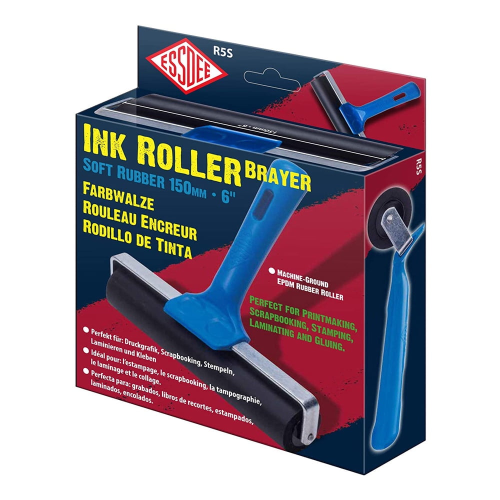 Essdee Brayer, Ink Roller, Soft Rubber, 150mm, R5S