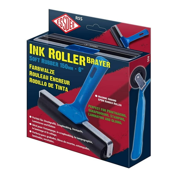 Essdee Brayer, Ink Roller, Soft Rubber, 150mm, R5S
