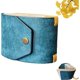 thumbnail image 1 of de envoltura de efectivo con bacina de dinero para el bolso de bolsillo de bolsillo de manejo de las bandas de bolso handy para mujeres de Azul, 1 of 9