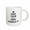 White, variant on 3drose, Keep Calm and Let Vinny Handle It - Funny Personal Name, 11oz Mug