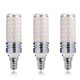 thumbnail image 1 of Bombillas LED E14 de maíz de 4000 K, bombillas LED de candelabro con base europea de 16 W, bombillas brillantes para iluminación del hogar, no regulables, 3 unidades, 1 of 5