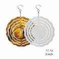 thumbnail image 4 of 10Pcs 3 Inch Sublimation Wind Spinner Blanks 3D Spinners Hanging for Indoor Outdoor Garden Decoration, 4 of 9