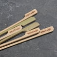 thumbnail image 7 of BambooMN Wild Caught Food Marking Bamboo Paddle Skewer Picks - 4.7" (12cm) - 300 Pieces, 7 of 7